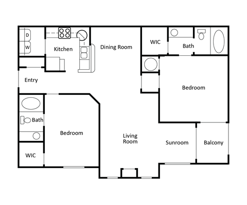 5850 Hillandale Drive 1-3 Beds Apartment for Rent - Photo Gallery 8